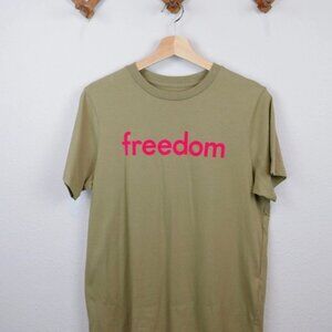 Sold Out X Diane Von Furstenberg "Freedom" Shirt, size XS